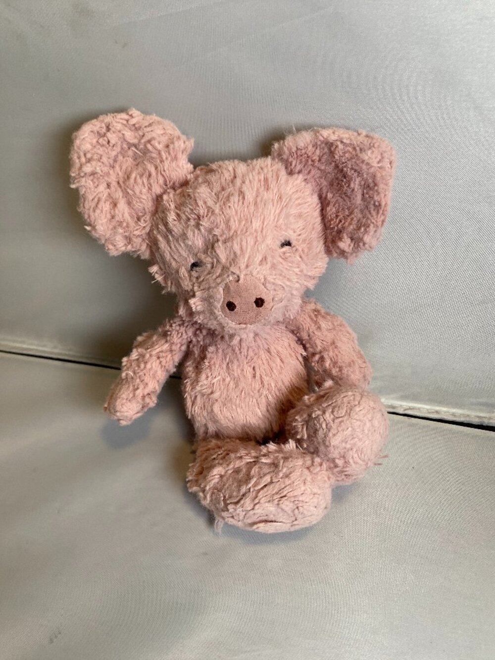 Jellycat Squiggle Piglet 9" Pink Pig Plush Toy w/ Big Ears Retired London